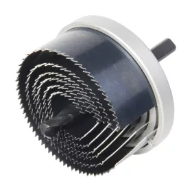 Wolfcraft lyukfűrész 6 részes 25,32,40,45,54,65 mm, S=8mm, fémtest