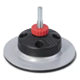 Wolfcraft kombinált gumitányér fúrógéphez - 125 mm, tépőzáras, befogás: 8 mm fixoflex