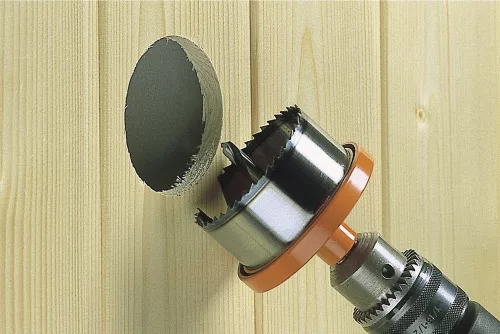 Wolfcraft lyukfűrész profi, 5 részes 28,35,50,68,75 mm, S=8mm, fémtest