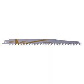 Wolfcraft szablyafűrészlap 2db HCS 15-190mm 218/239mm d=8.5mm
