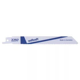 Wolfcraft szablyafűrészlap 2db BiM 1-3mm 152/131mm d=1.4mm