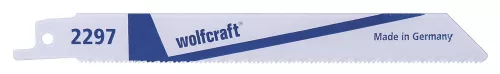 Wolfcraft szablyafűrészlap 2db BiM 1-3mm 152/131mm d=1.4mm