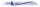 Wolfcraft szablyafűrészlap 2db HSS 1-3mm 152/131mm d=1.4mm