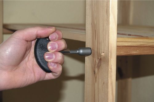 Wolfcraft akasztóbehajtó 2 részes, bitbefogással, 104mm