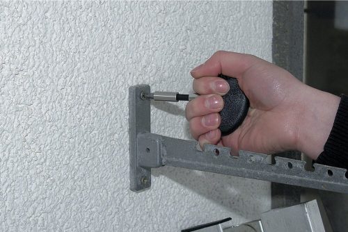 Wolfcraft akasztóbehajtó 2 részes, bitbefogással, 104mm