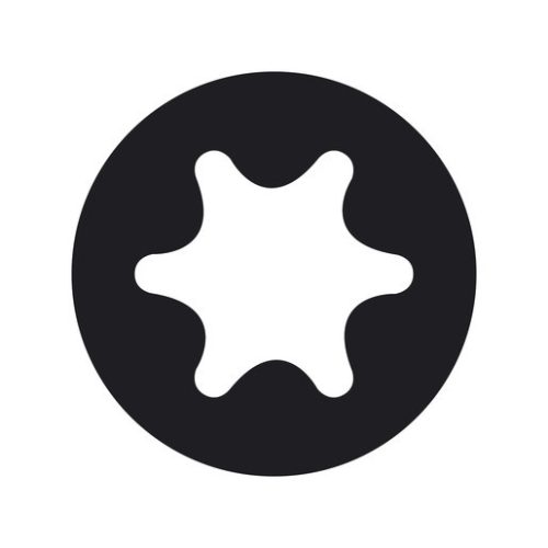 Wolfcraft 7db csavarozó bit Solid 25mm Torx T10,15,20,25,27,30,40