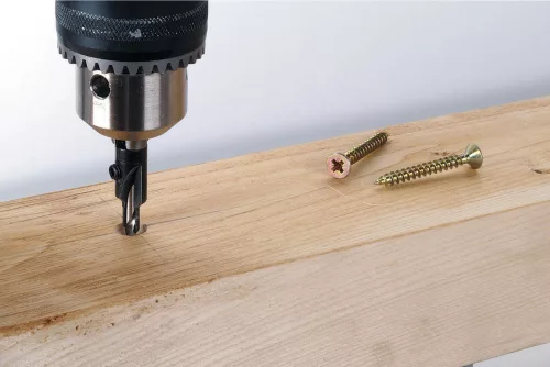 Wolfcraft előfúró süllyesztővel 4,5-7mm 45°