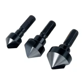 Wolfcraft 3db süllyesztő WS 12,16,19 mm, hatszögszárú