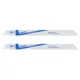 Wolfcraft szablyafűrészlap BiM 210/230mm d=4.2mm 2db