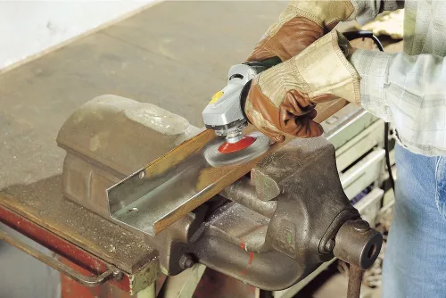Wolfcraft kúpos drótkefe acélszálas, hullámosított, 100mm M14, sarokcsiszolóhoz