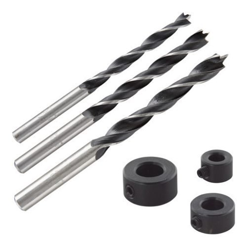 Wolfcraft 6-8-10 mm 3db tiplizőfúró mélységállítóval