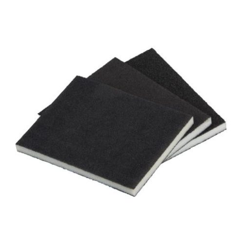 Wolfcraft csiszolópárna K60,120,180 98x123x10mm 3 db