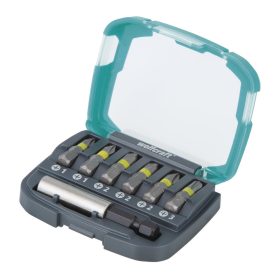 Wolfcraft bit-Box csavarozó bit készlet Solid, 7 részes: mágneses bittartó, 2x PH1/2/3