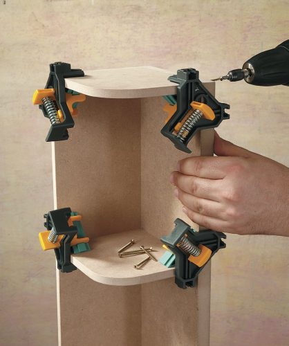 Wolfcraft 2db ES22 sarokrögzítő 10-22mm