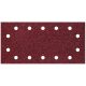 Wolfcraft 5db tépőzáras csiszolólap korund K40 perforált 115x230mm