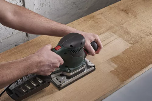 Wolfcraft tépőzáras csiszolólap korund K120 perforált 115x230mm 5db