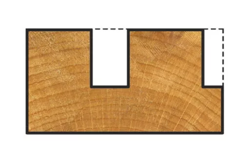 Wolfcraft horonymaró WS 10x15mm S=8mm, fúrógéphez