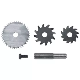 Wolfcraft univerzális WS marókészlet 3263+64+70+szár 8mm, fúrógéphez