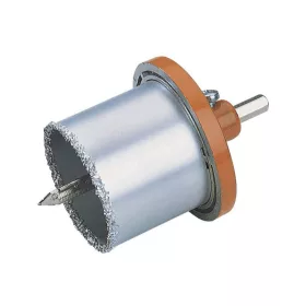 Wolfcraft fúrókorona HM, befogótárcsával és központfúróval, 73mm