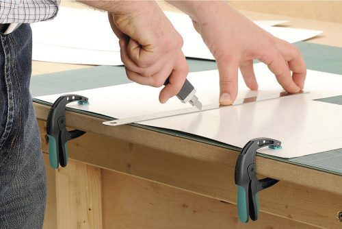 Wolfcraft ergonómikus rugós szorító FZH 40