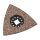 Wolfcraft csiszolótalp HM-szemcsés 80mm rezgőkéses gépekhez, Starlock