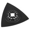 Wolfcraft csiszolótalp HM-szemcsés 80mm rezgőkéses gépekhez, Starlock