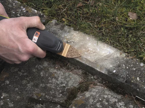 Wolfcraft csiszolótalp háromszög alakú, HM, rezgőkéses gépekhez (habarcs, beton)