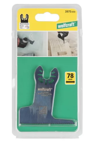 Wolfcraft ívvágó penge HCS 78mm rezgőkéses gépekhez