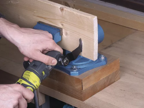 Wolfcraft merülőfűrészlap BiM 10mm rezgőkéses gépekhez (fa, fém, gipszkarton, műanyag, színesfém)