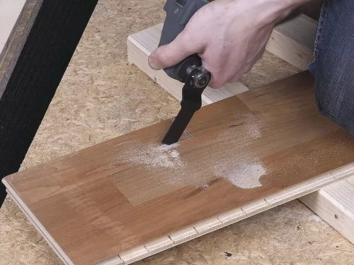Wolfcraft merülőfűrészlap BiM 22mm rezgőkéses gépekhez (fa, fém, gipszkarton, műanyag, színesfém)