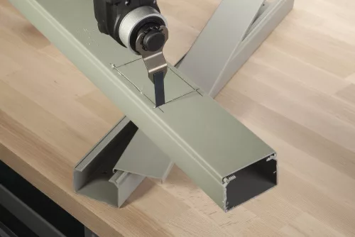 Wolfcraft merülőfűrészlap 10mm rezgőkéses gépekhez (fa, gipszkarton, műanyag)