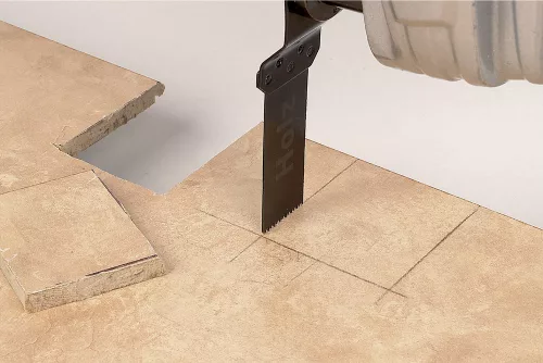 Wolfcraft fűrészlapkészlet rezgőkéses gépekhez, fém/fa/műanyag