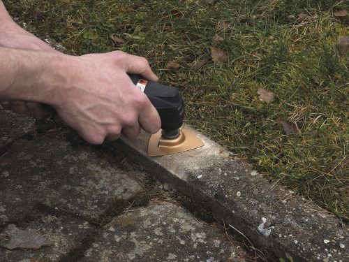 Wolfcraft deltacsiszoló lap, HM, rezgőkéses gépekhez (beton, vakolat, kő, cement, csemperagasztó, fa)