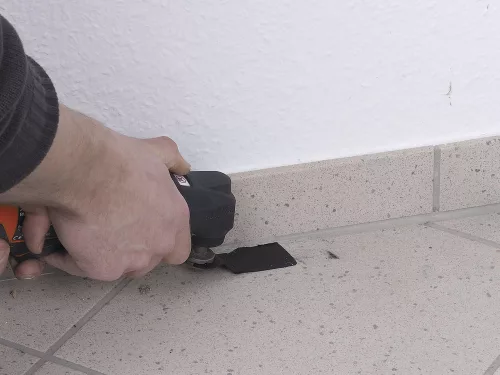 Wolfcraft flexibilis hántoló rezgőkéses gépekhez (elasztikus maradványok eltávolításához)