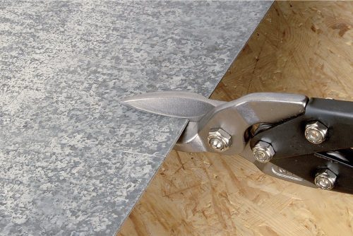 Wolfcraft lemezvágó olló, mikrofogazott