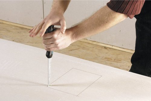 Wolfcraft kézi gipszkartonfűrész