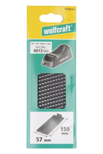Wolfcraft csiszolórács gipszkartonhoz 150 x 57 mm