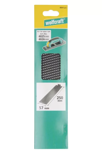 Wolfcraft csiszolórács gipszkartonhoz 250 x 57 mm