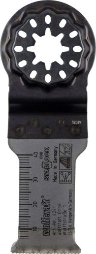 Wolfcraft Merülőfűrészlap Expert, 28 mm, BiM, egyenes, rezgőkéses gépekhez, Starlock