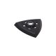 Wolfcraft Delta tépőzáras csiszolótalp Expert, 95 mm, rezgőkéses gépekhez, Starlock