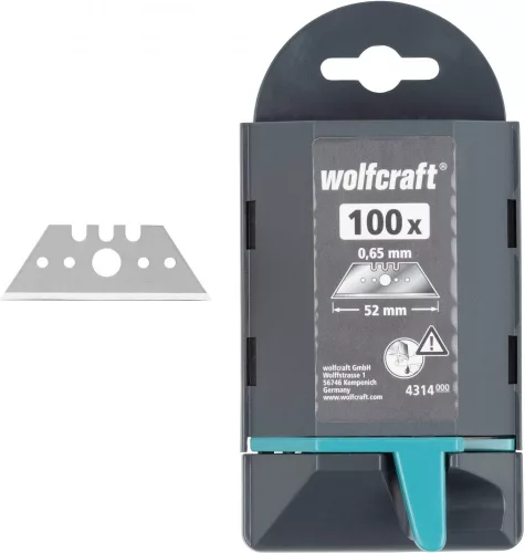 Wolfcraft profi trapézpenge, 0.65 x 52 mm, 100 db