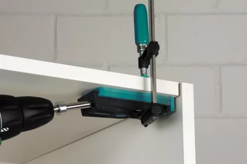 Wolfcraft csavarozókészlet rejtett csavarkötéshez undercover Jig