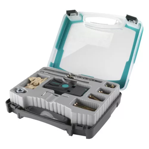 Wolfcraft csavarozókészlet rejtett csavarkötéshez, torx undercover Jig