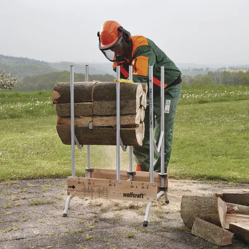 Wolfcraft fűrészbak tűzifa darabolásához