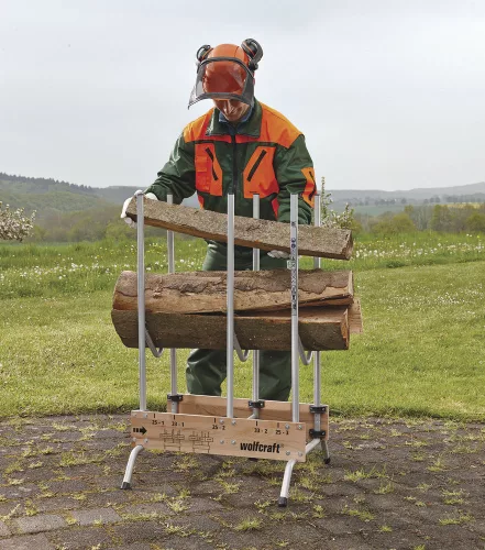 Wolfcraft fűrészbak tűzifa darabolásához