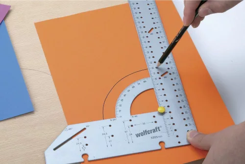 Wolfcraft univerzális szögvonalzó L=300 mm