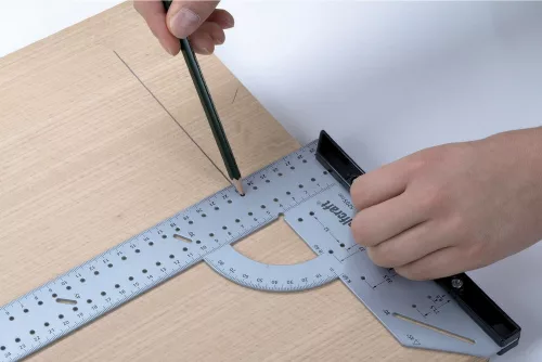 Wolfcraft univerzális szögvonalzó L=300 mm