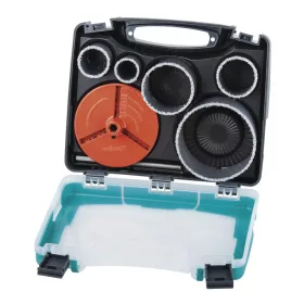 Wolfcraft fúrókorona készlet HM 33,43,53,68,103mm d=55mm befogótárcsás