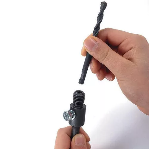 Wolfcraft befogószár fúrókoronához M16, központfúróval, SDS-Plus, ütésálló