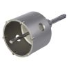 Wolfcraft koronafúró Ø76mm M16, vágásmélység 46mm, HM központfúró, SDS-Plus, ütésálló